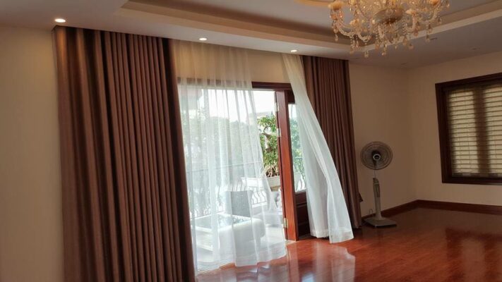 Màn cửa phòng khách tại Phan Thiết